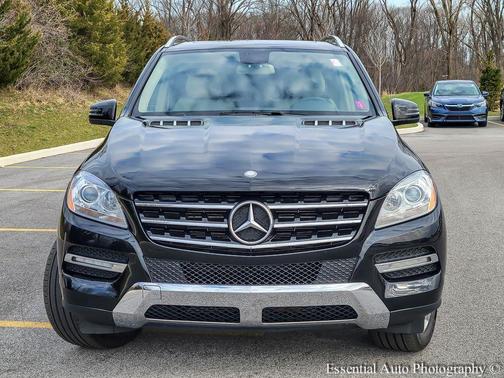 Black 2013 Mercedes-Benz M-Class ML 350 4MATIC