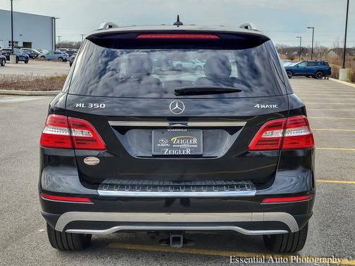 Black 2013 Mercedes-Benz M-Class ML 350 4MATIC