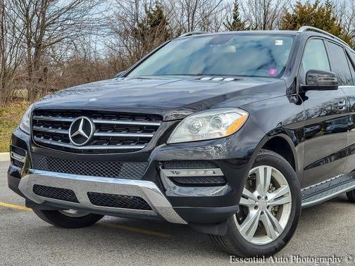 Black 2013 Mercedes-Benz M-Class ML 350 4MATIC