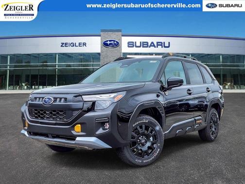 Crystal Black Silica 2026 Subaru Forester Wilderness