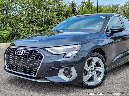Manhattan Gray Metallic 2023 Audi A3 40 Premium