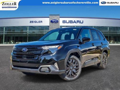 Crystal Black Silica 2026 Subaru Forester Sport