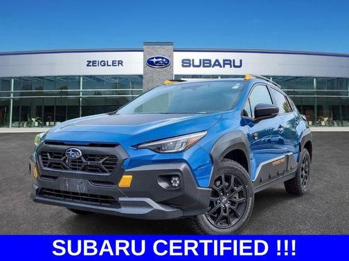 Geyser Blue 2024 Subaru Crosstrek Wilderness