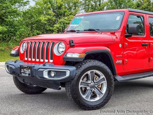 Firecracker Red Clearcoat 2020 Jeep Wrangler Unlimited Sahara