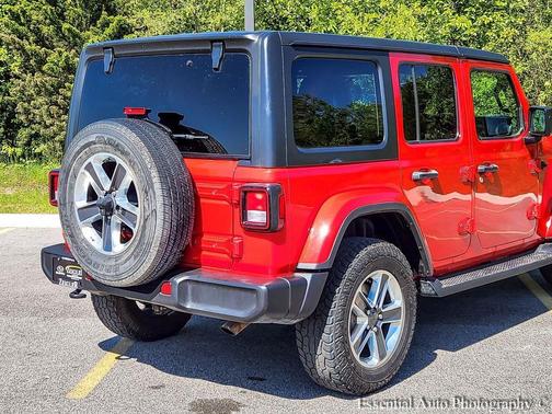 Firecracker Red Clearcoat 2020 Jeep Wrangler Unlimited Sahara