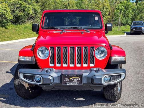 Firecracker Red Clearcoat 2020 Jeep Wrangler Unlimited Sahara
