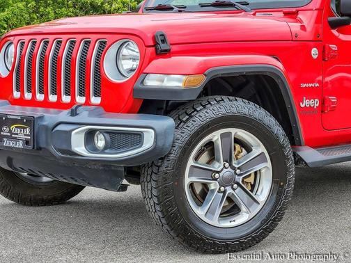 Firecracker Red Clearcoat 2020 Jeep Wrangler Unlimited Sahara