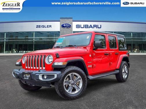 Firecracker Red Clearcoat 2020 Jeep Wrangler Unlimited Sahara