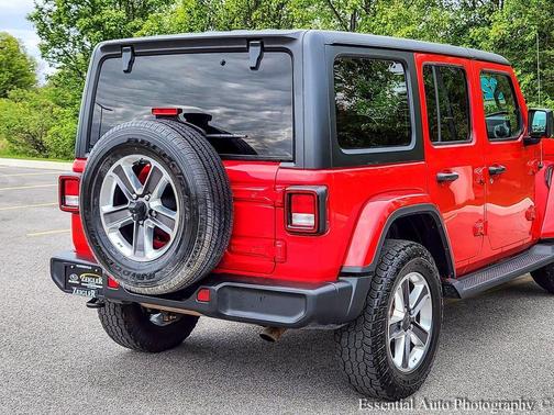 Firecracker Red Clearcoat 2020 Jeep Wrangler Unlimited Sahara