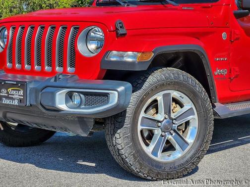 Firecracker Red Clearcoat 2020 Jeep Wrangler Unlimited Sahara
