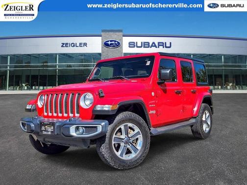 Firecracker Red Clearcoat 2020 Jeep Wrangler Unlimited Sahara