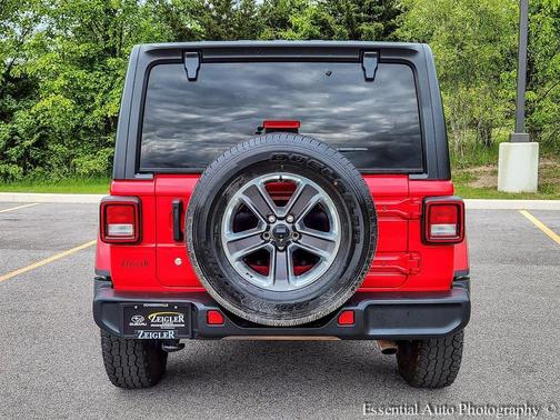 Firecracker Red Clearcoat 2020 Jeep Wrangler Unlimited Sahara