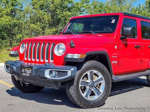 Firecracker Red Clearcoat 2020 Jeep Wrangler Unlimited Sahara
