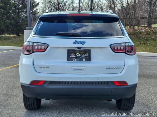 Bright White Clearcoat 2025 Jeep Compass Limited