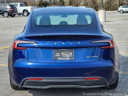 Blue 2024 Tesla Model 3 Long Range