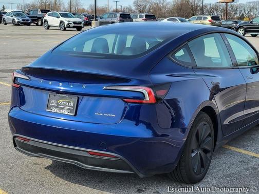 Blue 2024 Tesla Model 3 Long Range