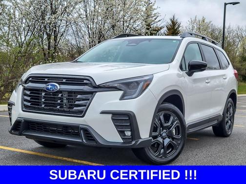 Crystal White Pearl 2025 Subaru Ascent Onyx Edition Touring
