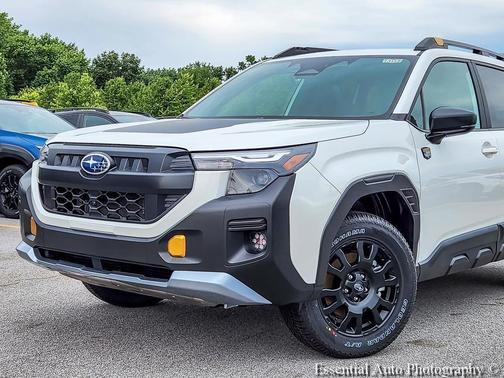 Crystal White Pearl 2026 Subaru Forester Wilderness