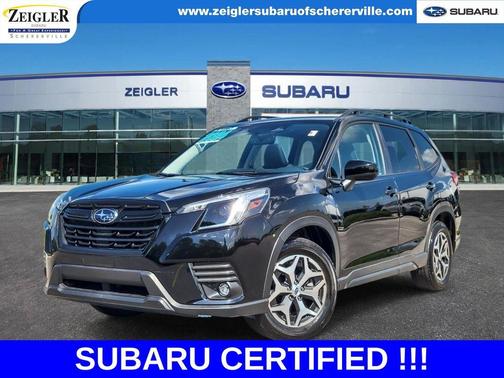 Crystal Black Silica 2024 Subaru Forester Premium