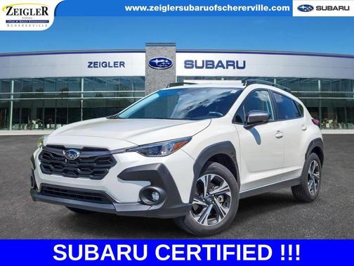 Crystal White Pearl 2024 Subaru Crosstrek Premium