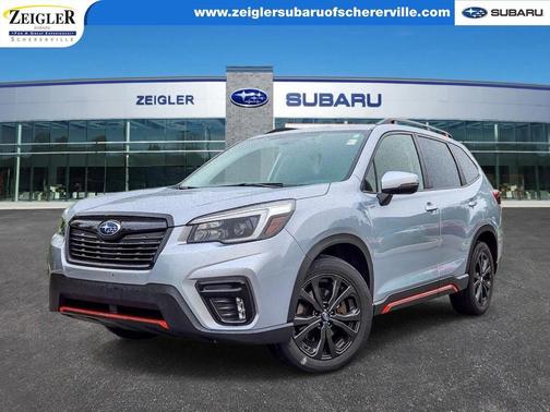 Ice Silver Metallic 2021 Subaru Forester Sport