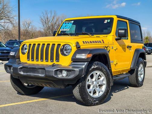 Baja Yellow Clearcoat 2021 Jeep Wrangler Sport