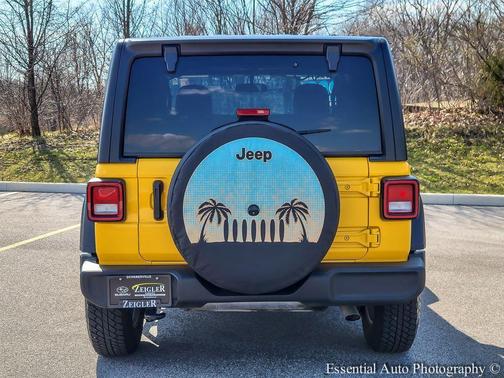Baja Yellow Clearcoat 2021 Jeep Wrangler Sport