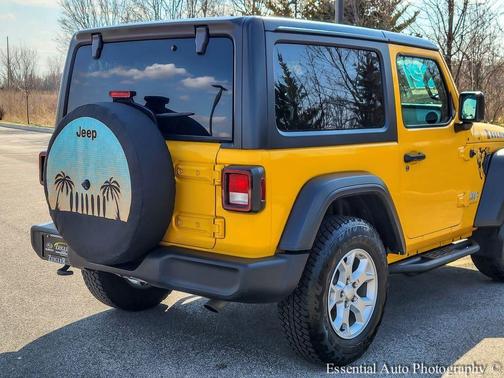 Baja Yellow Clearcoat 2021 Jeep Wrangler Sport