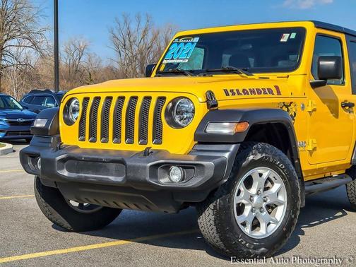 Baja Yellow Clearcoat 2021 Jeep Wrangler Sport