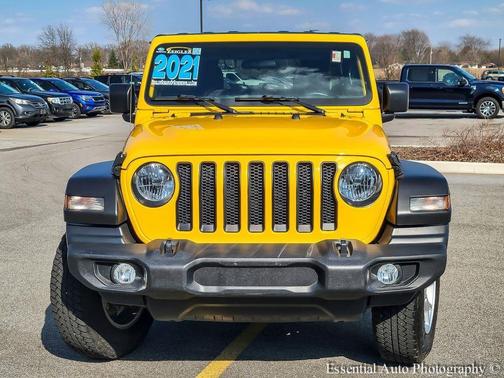 Baja Yellow Clearcoat 2021 Jeep Wrangler Sport