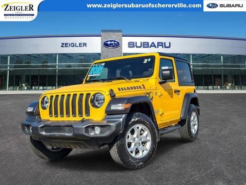 Baja Yellow Clearcoat 2021 Jeep Wrangler Sport
