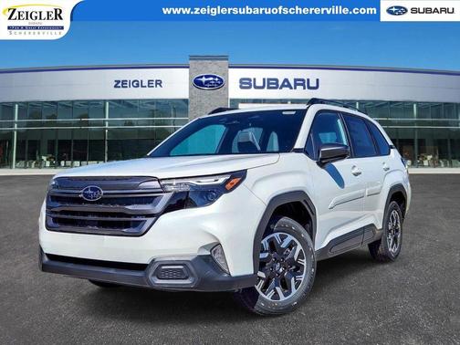 Crystal White Pearl 2026 Subaru Forester Premium