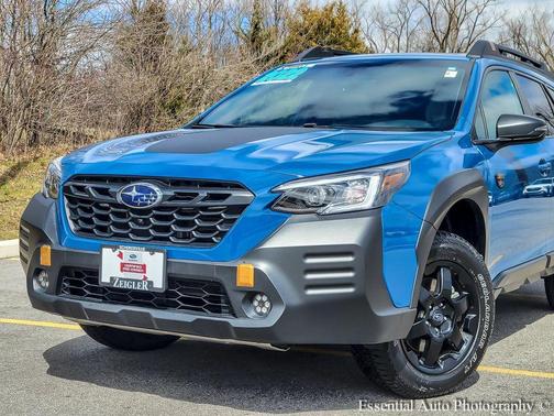 Geyser Blue 2022 Subaru Outback Wilderness