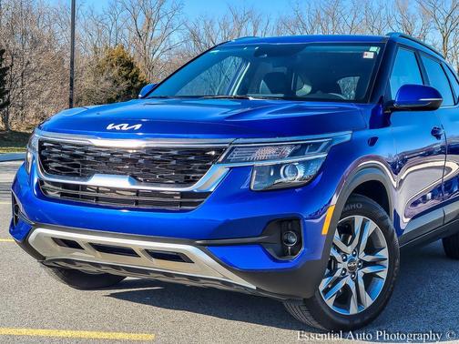 Neptune Blue 2023 Kia Seltos S