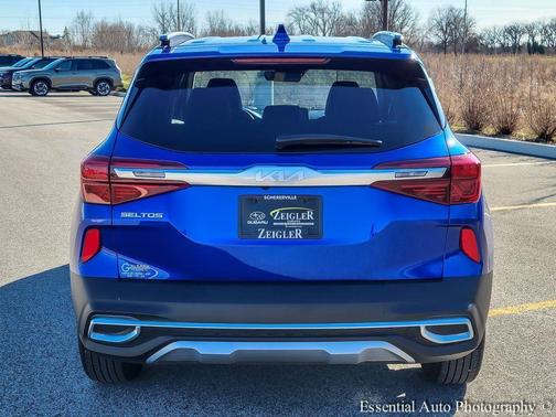 Neptune Blue 2023 Kia Seltos S