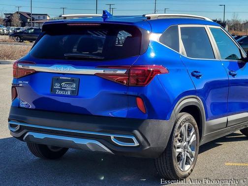 Neptune Blue 2023 Kia Seltos S