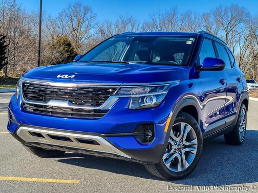 Neptune Blue 2023 Kia Seltos S