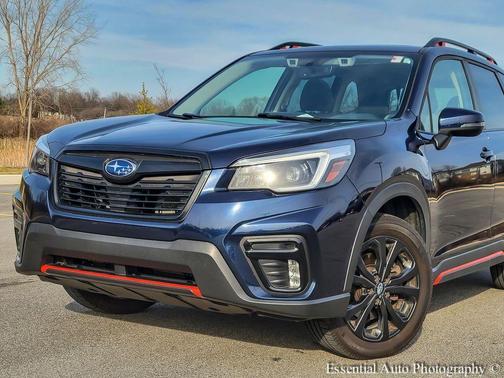 Dark Blue Pearl 2021 Subaru Forester Sport