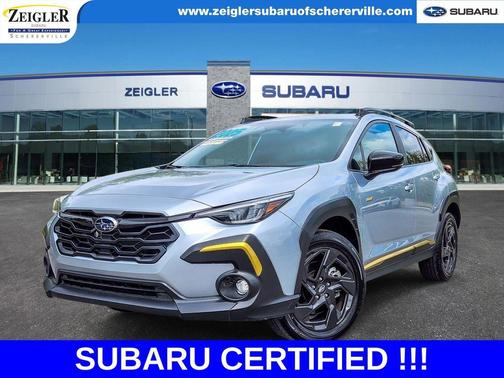 Ice Silver Metallic 2025 Subaru Crosstrek Sport