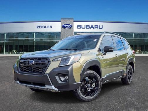 Autumn Green Metallic 2025 Subaru Forester Wilderness