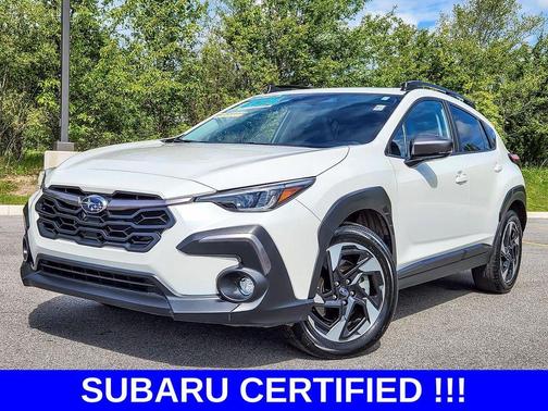 Crystal White Pearl 2024 Subaru Crosstrek Limited
