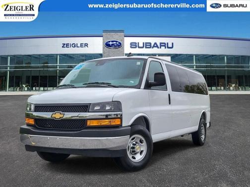 Summit White 2025 Chevrolet Express 3500 LT