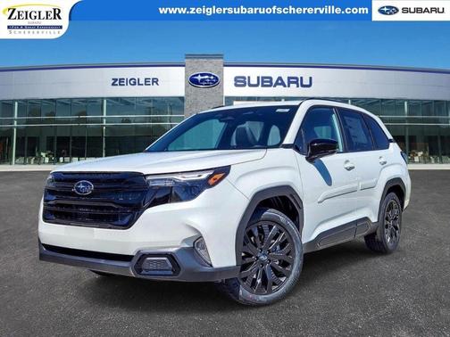 Crystal White Pearl 2026 Subaru Forester Sport