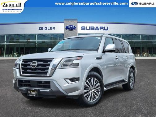 Brilliant Silver Metallic 2024 Nissan Armada SL