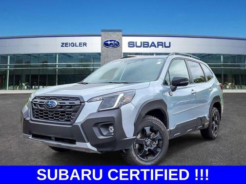 Ice Silver Metallic 2023 Subaru Forester Wilderness
