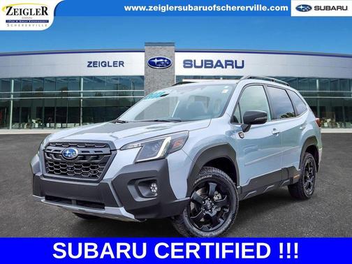 Ice Silver Metallic 2023 Subaru Forester Wilderness