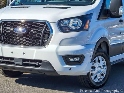 Oxford White 2024 Ford Transit-350 XLT