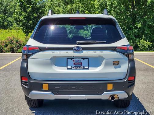 Crystal White Pearl 2026 Subaru Forester Wilderness