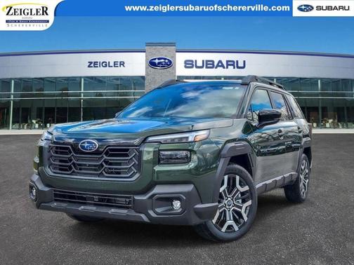 Deep Emerald Green 2026 Subaru Outback Touring XT