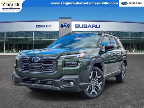 Deep Emerald Green 2026 Subaru Outback Touring XT